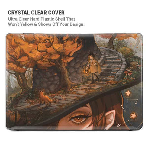 Halloween Pumpkin Witch with Fox by Ivy Dolamore MacBook Cases